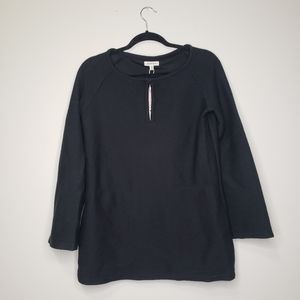 Max Studio micro ribbed long sleeve tunic NWT XS